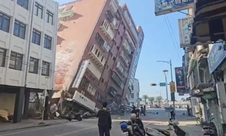 terremoto en Taiwán